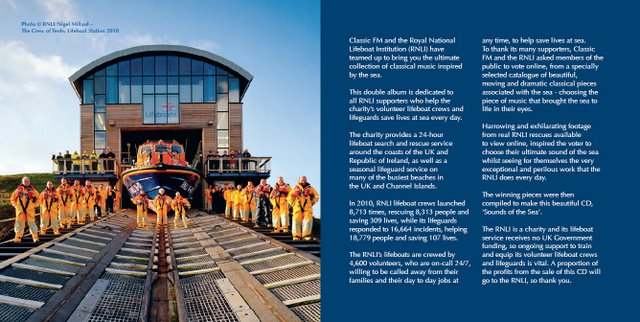 RNLI Album Cover